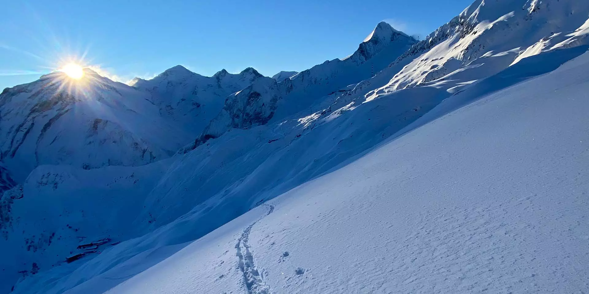 Sonnenaufgang am Kitzsteinhorn